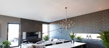 Gyptone-acoustic-ceiling-private-residence