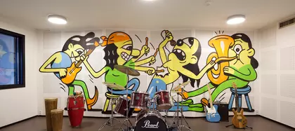 Gyptone-acoustic-ceiling-school