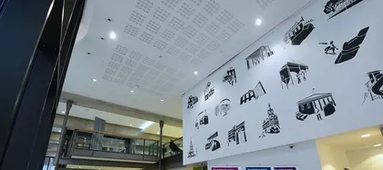 Gyptone-acoustic-ceiling-leisure