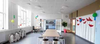 Gyptone-acoustic-ceiling-school