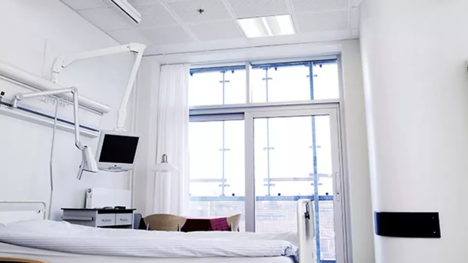 Healthcare bed room image